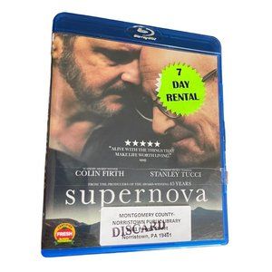 Supernova Blu-Ray Disc Colin Firth Stanley Tucci Library Copy